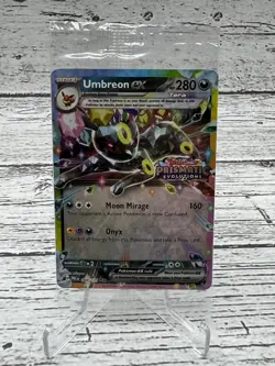Umbreon ex #060 - SEALED Prismatic Evolutions Stamped Promo - Pokemon - Image 1