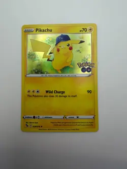 Pokemon TCG Pokemon GO 028/078 - PIKACHU Holo NM promo - Image 1