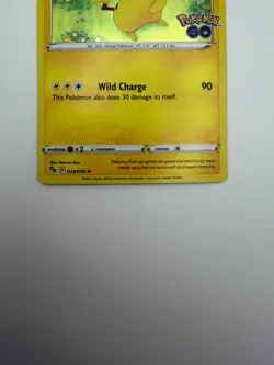 Pokemon TCG Pokemon GO 028/078 - PIKACHU Holo NM promo - Image 4