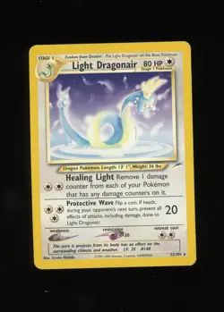 Pokemon TCG Light Dragonair Neo Destiny 22/105 Regular MP - Image 1