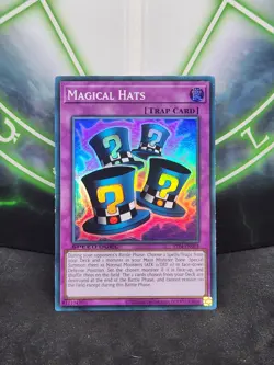 Yugioh Magical Hats STP4-EN014 Super Rare LP - Image 1