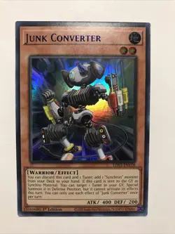 Junk Converter - Blue Ultra Rare 1st Edition LDS3-EN118 - NM - YuGiOh - Image 2