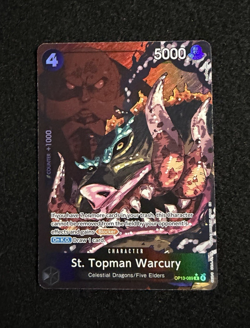 One Piece TCG St. Topman Warcury OP13-089 Alternate Art Alt English NM/M+ - Image 1