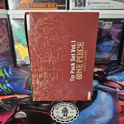 One Piece TCG Op-10 Mini Tin Display Set Volume 1 Sealed English - Image 2