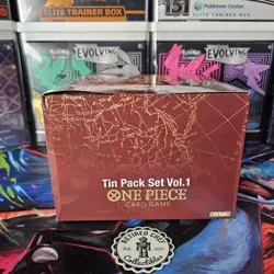 One Piece TCG Op-10 Mini Tin Display Set Volume 1 Sealed English - Image 4