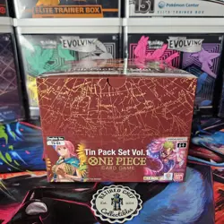 One Piece TCG Op-10 Mini Tin Display Set Volume 1 Sealed English - Image 5