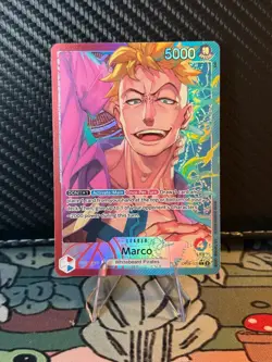 Marco Leader Parallel Two Legends OP08-002 One Piece Alternative Art - Image 1