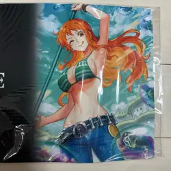 One Piece Championship 2022 Nami PlayMat & Storage Deck Box PROMO New - Image 2