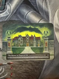 The Manor of Daperyll Hill Non-Foil Sorcery Contested Realm Gothic Unique Card - Image 1