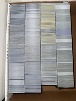 Huge Pokemon Card Lot Collection Uncommon Common Some Rare 4000+ Bulk Lot 18 lb - Image 1
