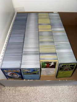 Huge Pokemon Card Lot Collection Uncommon Common Some Rare 4000+ Bulk Lot 18 lb - Image 2