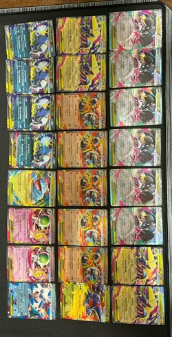 Bulk Lot Of 24 Mega Ex Pokemon Cards - Image 1