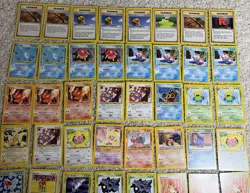 Pokemon Cards TCG Neo Revelation Lot 52 Various Cards - Image 2