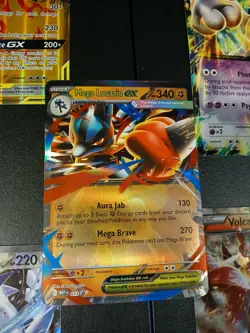 Pokemon TCG Jumbo Oversized Cards Lot Of 5 Cards Charizard MEOW-TWO - Image 2