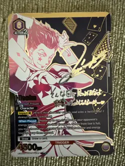 Union Arena Hunter x Hunter Hisoka SR Collectible Card UE02BT/HTR-1-043 - Image 1