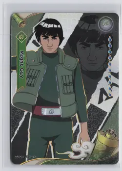 Naruto Kayou English Series 2 Card - Might Guy - NRSA02-UR-005L3 - Image 1