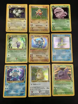 Vintage Pokemon Holo Rare Card Lot - WOTC Era Only Collection - 1999/2000 MP/HP - Image 1