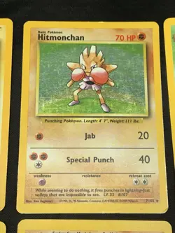 Vintage Pokemon Holo Rare Card Lot - WOTC Era Only Collection - 1999/2000 MP/HP - Image 3