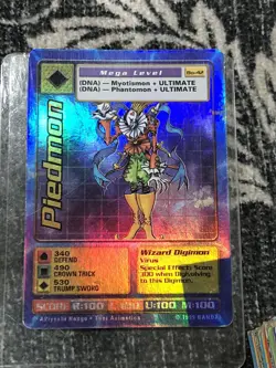 1999 Digimon - Digital Monsters Trading Card Game Unlimited Piedmon (Foil) ow6 - Image 1