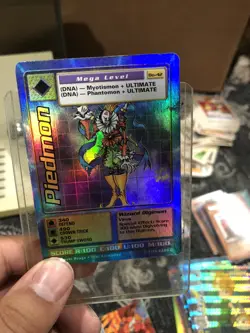 1999 Digimon - Digital Monsters Trading Card Game Unlimited Piedmon (Foil) ow6 - Image 4