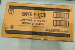 One Piece Card Game OP-13 Carrying On His Will Booster Box Case Sealed - Image 2
