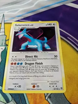Salamence LV.62 18/132 Holo Bleed Rare Pokemon Card Pokemon TCG Secret Wonders - Image 2