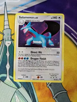 Salamence LV.62 18/132 Holo Bleed Rare Pokemon Card Pokemon TCG Secret Wonders - Image 3