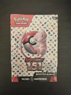 Pokemon TCG: Scarlet & Violet-151 Booster Bundle (6 Packs) (Damaged Box) - Image 5