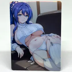 Mankitsu Happening Rei Suzukawa Goddess Anime Waifu ACG Foil Card - Image 1
