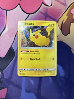 Pikachu - SM157 - Pokemon Sun & Moon Promo Holo Rare Card HP - Image 1