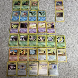 Pokemon Cards TCG Gym Challenge Lot 31 Various Cards - Image 1