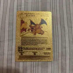pokemon shining charizard gold card - Image 1