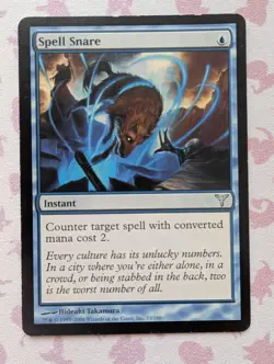 MtG Spell Snare 33/180 Dissension Regular Uncommon - Image 1