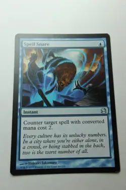 MTG Spell Snare x1- -Modern Masters-Lightly Played - Image 1