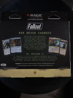 Magic The Gathering Fallout - Commander Deck - Science! Brand New Precon Decks 195166228532 - Image 2