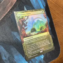 Mtg FOIL Prismatic Omen - Wilds of Eldraine: Enchanting Tales + Bonus Foils - Image 5