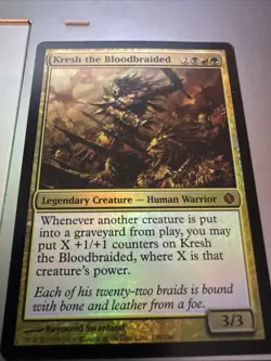Kresh the Bloodbraided Shards of Alara Foil - Image 1