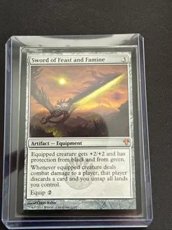 Sword of Feast and Famine Magic Modern Event Deck Regular - Image 1