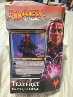 MTG Magic Tezzeret Master of Metal Planeswalker Sealed Deck Aether Revolt #3 - Image 1