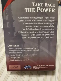 MTG Magic Tezzeret Master of Metal Planeswalker Sealed Deck Aether Revolt #3 - Image 3