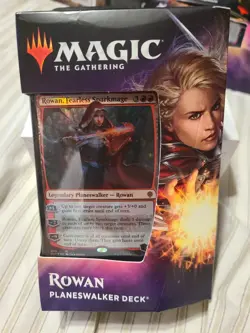 MTG Magic Rowan Fearless Sparkmage Planeswalker Sealed Deck Throne of Eldraine 1 - Image 1