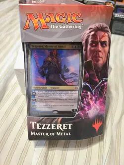 MTG Magic Tezzeret Master of Metal Planeswalker Sealed Deck Aether Revolt #1 - Image 1