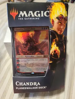 MTG Magic Chandra Flame's Fury Planeswalker Sealed Deck Core Set 2020 - Image 1