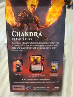MTG Magic Chandra Flame's Fury Planeswalker Sealed Deck Core Set 2020 - Image 2