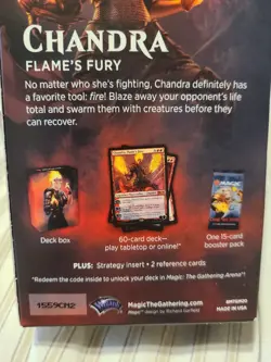 MTG Magic Chandra Flame's Fury Planeswalker Sealed Deck Core Set 2020 - Image 3