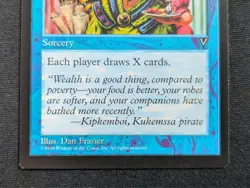 Prosperity - Visions - NM - MTG - Magic the Gathering - Blue - Sorcery - Image 2