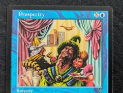 Prosperity - Visions - NM - MTG - Magic the Gathering - Blue - Sorcery - Image 3