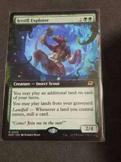 Icetill Explorer (Extended Art) 343 MTG Edge of Eternities Reg MT/NM Pack Fresh! - Image 1