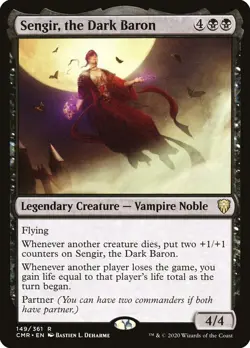 Sengir, the Dark Baron [Commander Legends] Magic MTG - Image 1