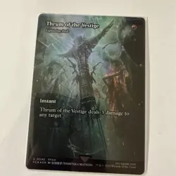 Thrum of the Vestige - Lightning Bolt (Showcase) #40 (Foil) NM Final Fantasy - Image 1